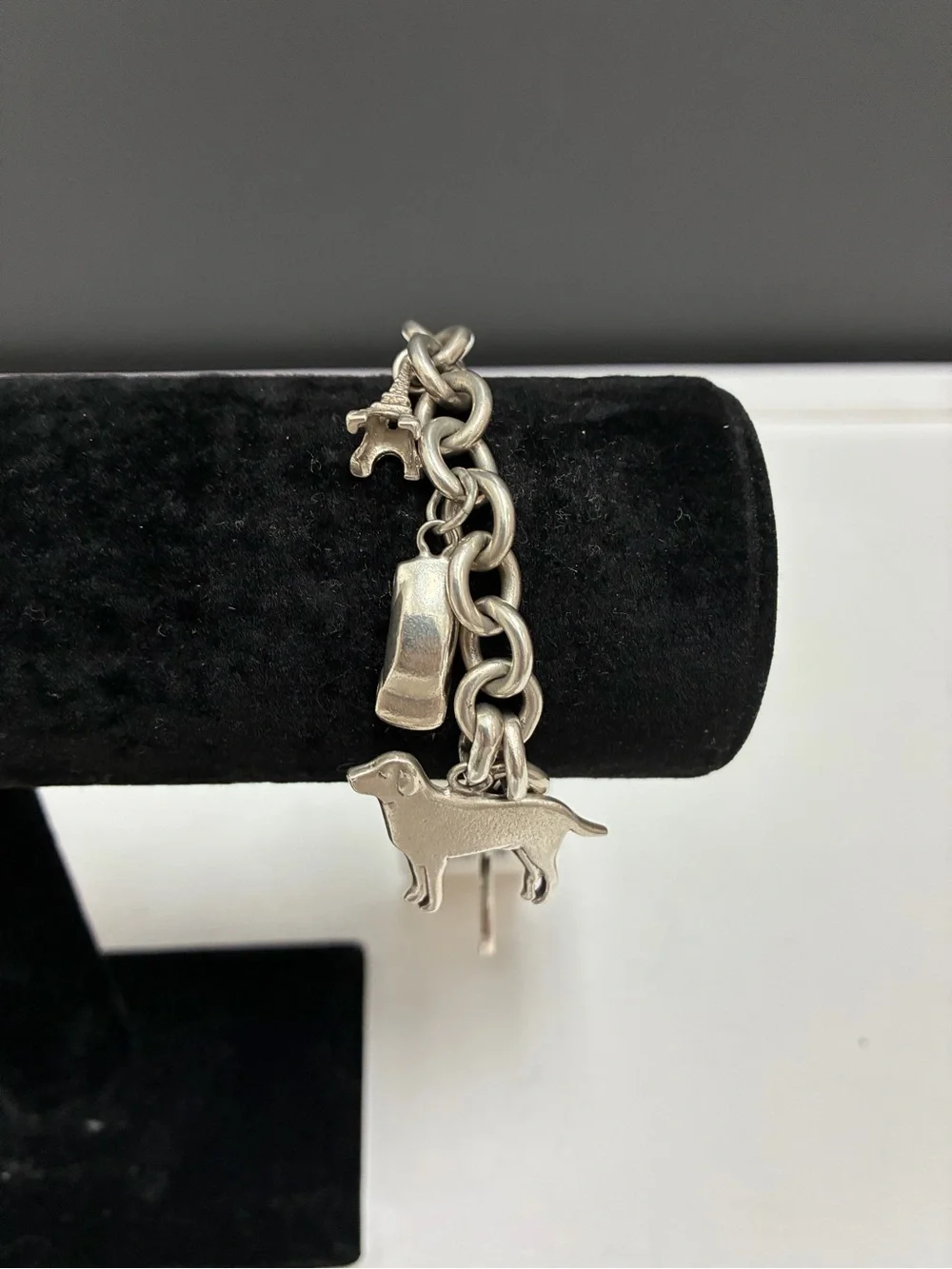 Tiffany & Co. Highly Collectible  Sterling Charm Bracelet
